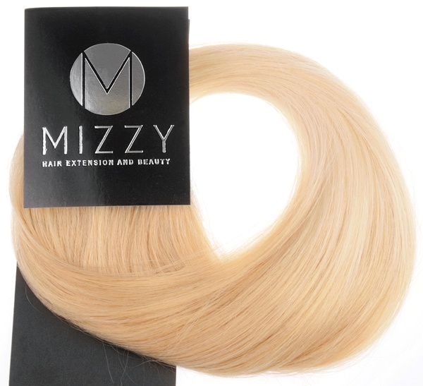 #20T60 Jordgubbsblond & Blond - Classic Dip Dye äkta löshår remy clip-on